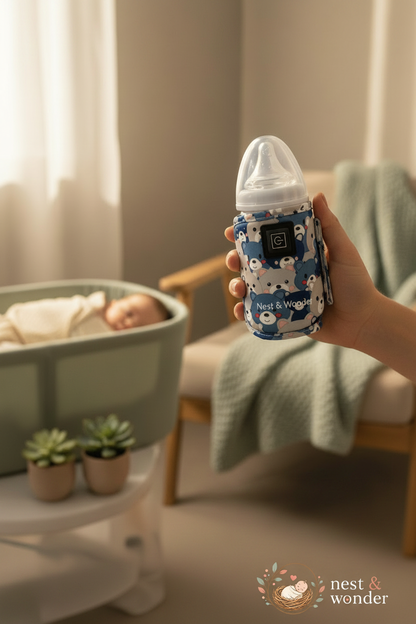 Lifestyle Photo with Nest & Wonder Logo