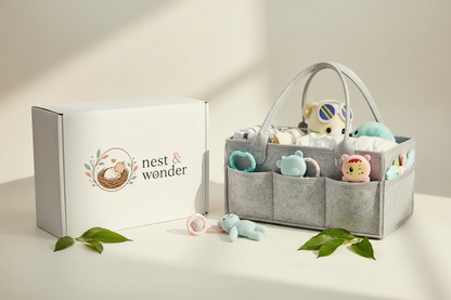 Nest & Wonder - Baby Organiser Packaging Refined