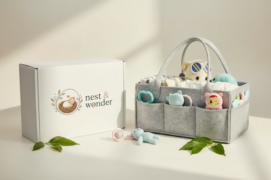Nest & Wonder - Baby Organiser Packaging Refined