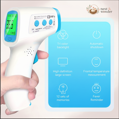 Thermometer Light Blush Background
